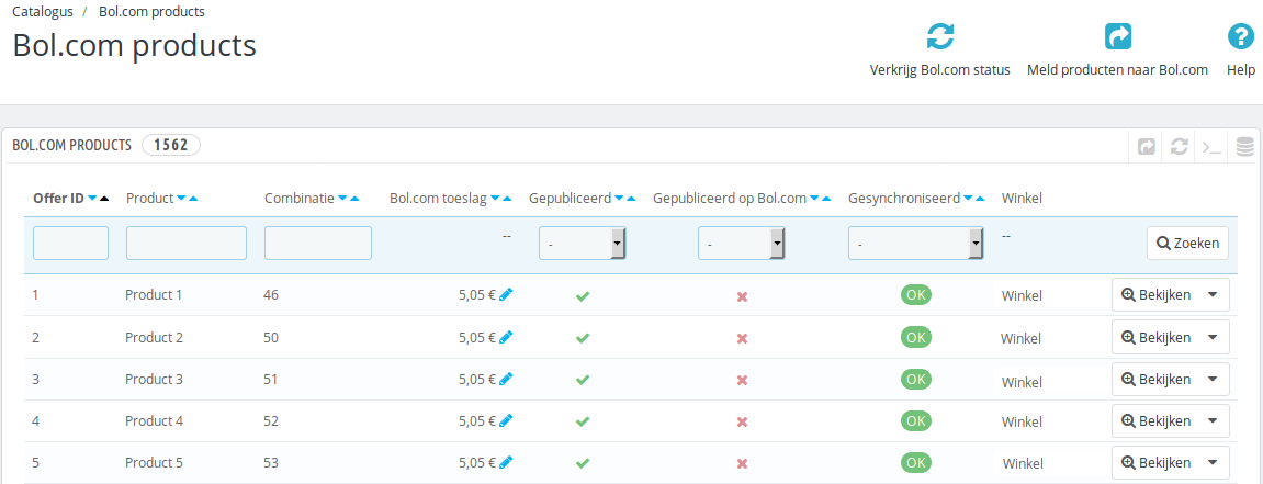 Bol.com products
